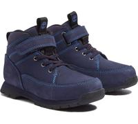 Timberland Kinder Stiefel Euro Rock Mid Lace Up Boot 0A6D86 Dk Blu Nubuck-39