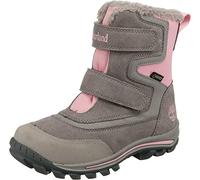 Timberland Chillberg 2-Strap Wanderstiefel, Rosa Grau, 33 EU