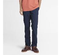 Timberland - Claremont Chinohose aus Popeline für Herren in Dunkelblau, Herren, Blau, Größe: 30