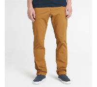 Timberland - Claremont Chinohose aus Twill mit geradem Bein für Herren in Dunkelgelb, Herren, Gelb, Größe: 42