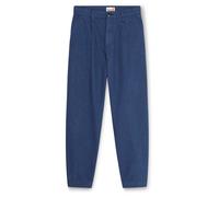 Timberland - Claremont Herringbone Pleated Chino Pant - Freizeithose, Gr. L 38, blau (DarkSapphireYd)