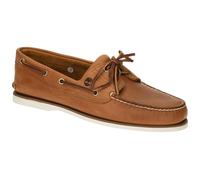 Timberland M Classic Boat Shoe Medium Orange - Full-Grain, Größe EU 46 - Herren Freizeitschuh, Farbe Braun