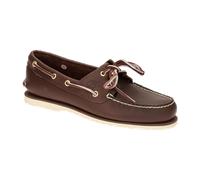 Bootsschuh TIMBERLAND "Men´s 2 Exe Boat Shoe", Herren, Gr. 42, braun (schwarz, braun, smooth), Leder, Schuhe Bootsschuh (92861161-42) schwarz, braun, smooth