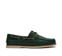 Bootsschuh TIMBERLAND "CLASSIC BOAT BOAT SHOE", Herren, Gr. 44,5, md grn f grain, Leder, Schuhe Bootsschuh, Classic Bootsschuh aus Timberland Premium Leder (41283814-44,5) md grn f grain