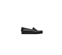 Bootsschuh TIMBERLAND "CLASSIC BOAT LOAFER SHOE", Herren, Gr. 44,5, blk full grain, Leder, Schuhe Bootsschuh, Classic Boat Loaferschuh aus Timberland Premium Leder (15925357-44,5) blk full grain