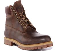 Timberland CLSC 6IN PREM BRN Burn F 27097 Herren Stiefel, EU 45 braun (Brown Burnished Full Grain)
