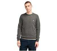 Timberland Mens Merino Crew Sweater dark grey hther S