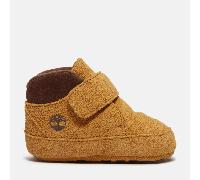 Timberland - Crib Bootie mit Klettverschluss für Babys in Gelb/Braun, Gelb, Größe: 15