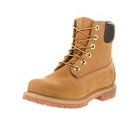 Timberland Damen 6 in Premium Waterproof' Kalt gefüttert Classics Kurzschaft Stiefel & Stiefeletten, Gelb (Wheat Nubuck), 41 EU