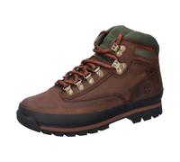 Timberland Womens Mid Lace UP Boot dk brn f grain 9 Wide Fit