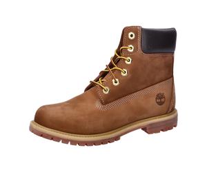 Timberland Damen Boot PREM 6 IN LACE WATERPROOF BOOT 110360-210 38 Medium Brown