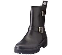 Timberland Damen Carnaby Cool Biker Ankle Boot, Jet Black, 39.5 EU