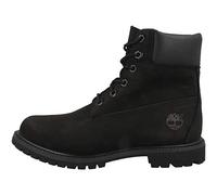 Timberland Damen 6 Zoll Premium wasserdicht Stiefel, Schwarz (Black Nubuck), 38 EU