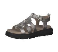 Timberland Damen Sandale Ray City Sandal Fisherman A2J2S 38.5 Grey Gold