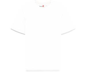 Timberland Damen Shirt Short-Sleeve Embroidered Logo Tee TB0A2PUP Vintage White-M