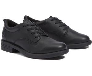 Timberland Damen Sneaker Verona Square Lace Up Shoe 0A42K8 Blk Full Grain-38