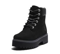 Timberland Damen Stone Street Leder Jet Black Stiefel 39.5 EU