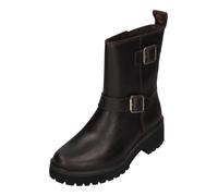 Timberland Damen Carnaby Cool Biker Ankle Boot, Soil, 40 EU