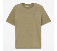 Timberland - Dunstan Kurzarm-T-Shirt für Damen in Grün, Damen, Grün, Größe: M
