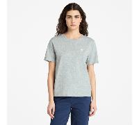 Timberland - Dunstan Kurzarm-T-Shirt für Damen in Hellgrau, Damen, Grau, Größe: S