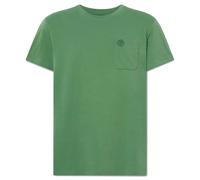 Timberland Herren Kurzarm T-shirt Mann Dunstan River Chest Pocket Short Tee Grün 3xl