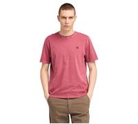 Timberland Dunstan River Garment Dye Short Sleeve Tee Dark Red Größe: XXL | Basic T-Shirts Outlet | Herren | Rot