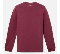 Timberland - Dunstan River Langarm-T-Shirt für Herren in Burgunderrot, Herren, Burgunderrot, Größe: S