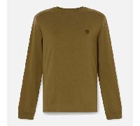 Timberland - Dunstan River Langarm-T-Shirt für Herren in Dunkelgrün, Herren, Grün, Größe: 3XL