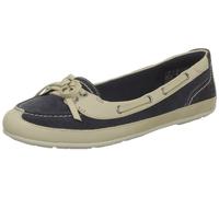 Timberland Ek Boothbay Boat 3911rm, Damen Ballerinas, Blau (Navy/Off White), 37,5 EU