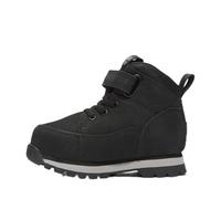 Timberland Euro Rock knöchelhohe Kinderstiefel, Schwarz, Nubuk, Größe 11 UK Child