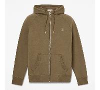Timberland - Exeter River Hoodie mit durchgehendem Reißverschluss für Herren in Grün/Braun, Herren, Braun, Größe: L