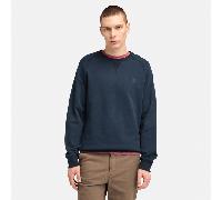 Timberland - Exeter River Sweatshirt mit gebürsteter Rückseite und Rundhalsausschnitt für Herren in Dunkelblau, Herren, Blau, Größe: L