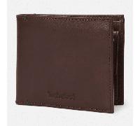 Timberland - Faltbare Riverton Münzbrieftasche aus Leder für Herren in Dunkelbraun, Herren, Braun