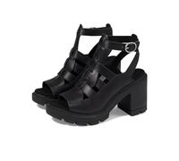 Timberland Fisherman Damen-Sandalen, Schwarz, volle Körnung, 41 EU