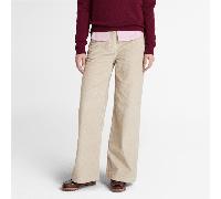 Timberland Washed Corduroy Wide-leg Hosen 25 Doeskin