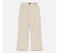 Timberland - Gewaschene Cordhose mit weitem Bein für Damen in Beige, Damen, Beige, Größe: 33