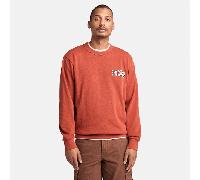 Timberland - Grafisches TIMBS Sweatshirt mit Rundhalsausschnitt für Herren in Rot, Herren, Rot, Größe: XL