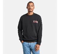 Timberland - Grafisches TIMBS Sweatshirt mit Rundhalsausschnitt für Herren in Schwarz, Herren, Schwarz, Größe: XXL