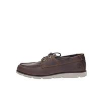 Timberland Grafton Bay Lace UP Shoe Medium Brown Full Grain EM4 - Brown Full Grain 41, Em4 Brown Full Grain, 43 EU