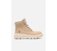 Timberland Greyfield Mid Lace Up Boot Light Beige Nubuck Größe: 38.5 | Stiefel Outlet | Damen | Braun