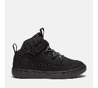 Timberland - Halbhoher Lisbon Street Sneaker mit Klettverschluss für Jugendliche in Schwarz, Schwarz, Größe: 35