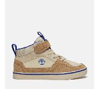Timberland - Halbhoher Stone Jump Sneaker mit Klettverschluss für Kinder in Beige, Beige, Größe: 36