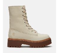 Timberland - Halbhoher Stone Street Boot mit Plateausohle für Damen in Hellbeige, Damen, Beige, Größe: 36