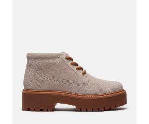 Timberland - Halbhoher Stone Street-Boot mit Plateausohle für Damen in Hellviolett, Damen, Violett, Größe: 40