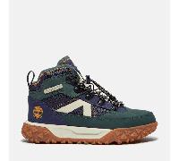 Timberland - Halbhoher wasserfester GreenStride Motion 6 Bungee Sneaker für Jugendliche in Dunkelgrün, Grün, Größe: 35