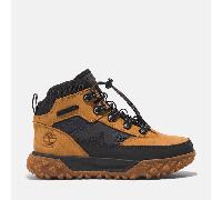 Timberland Kids Mid Lace UP Waterproof Boot wheat 4.5