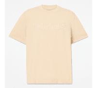 Timberland - Hampthon Kurzarm-T-Shirt für Herren in Beige, Herren, Beige, Größe: S