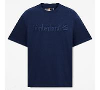 Timberland - Hampthon Kurzarm-T-Shirt für Herren in Dunkelblau, Herren, Blau, Größe: L