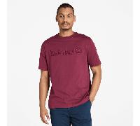 Timberland - Hampton Kurzarm-T-Shirt für Herren in Burgunderrot, Herren, Burgunderrot, Größe: XXL