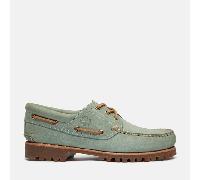 Timberland - Handgenähter Timberland Authentic 3-Eye Lug Bootsschuh in Grün, Grün, Größe: 41